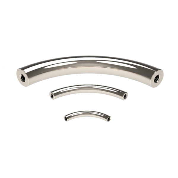 Curved Barbell Shaft - Titanium