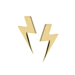 Lightning Bolt - 18k Gold