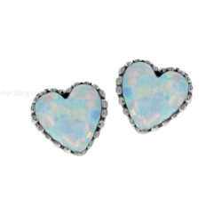 Opal Heart - 18k Gold