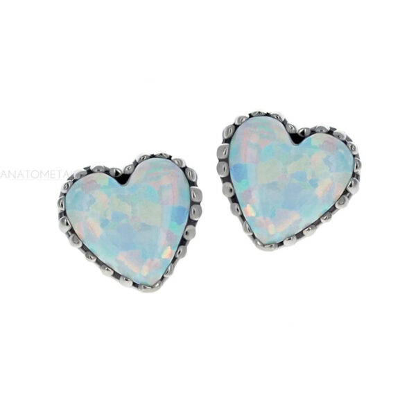 Opal Heart - 18k Gold