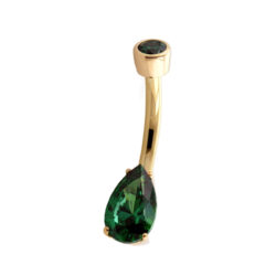 Pear Navel - 18k Gold