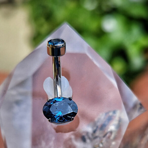Oval Navel - Titanium - Image 3