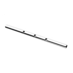 Industrial Barbell with central holes - Titanium