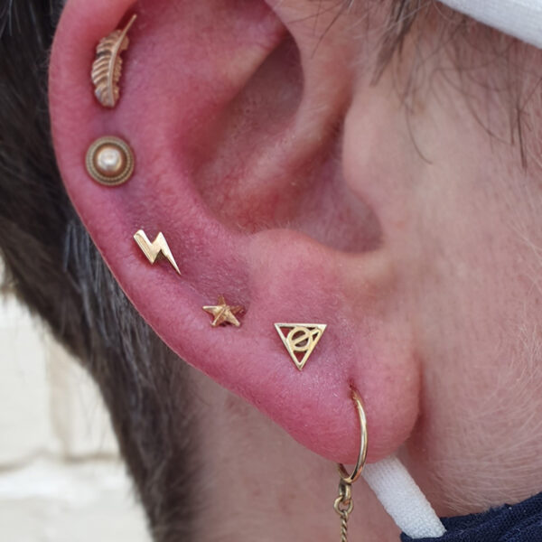Lightning Bolt - 18k Gold - Image 5