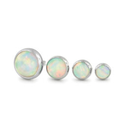Bezel Cabochon - Titanium