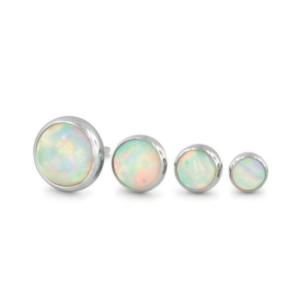 Bezel Cabochon - Titanium