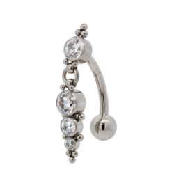Vista Navel - Titanium
