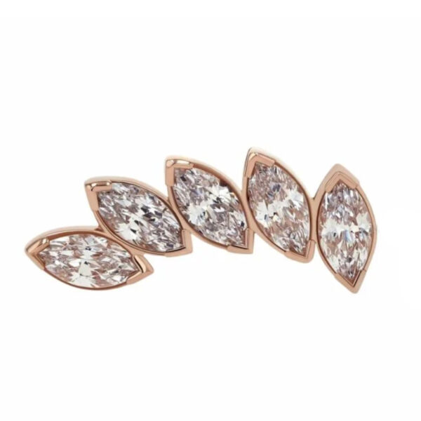 Fanfare Five Gem - 18k Gold