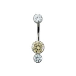 Bijoux Tiered Navel - Titanium