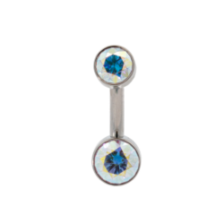 Mini Bezel Navel - Titanium