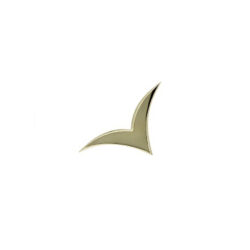 Hammered Wings - 18k Gold