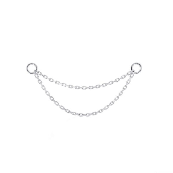Double Cable Chain - 14k