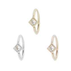 Mae Seam Ring - 14k Gold