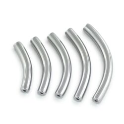Curved Threadless Shaft - Titanium