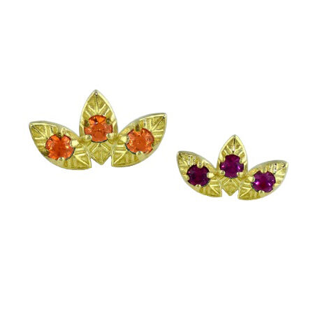 Noble Fan - 18k Gold