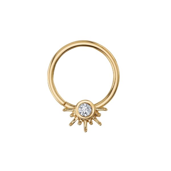 Live To Tell Seam Ring - 14k Gold
