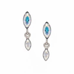 Marquise/Marquise Dangle - Titanium
