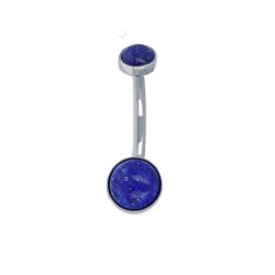 Opal Bezel Navel - Titanium