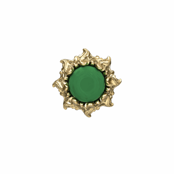 Threaded Ra End - 18k Gold