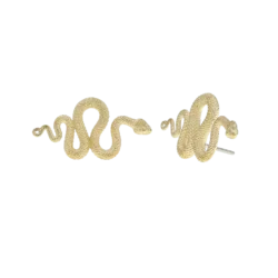 Threaded Snake - 18k Gold