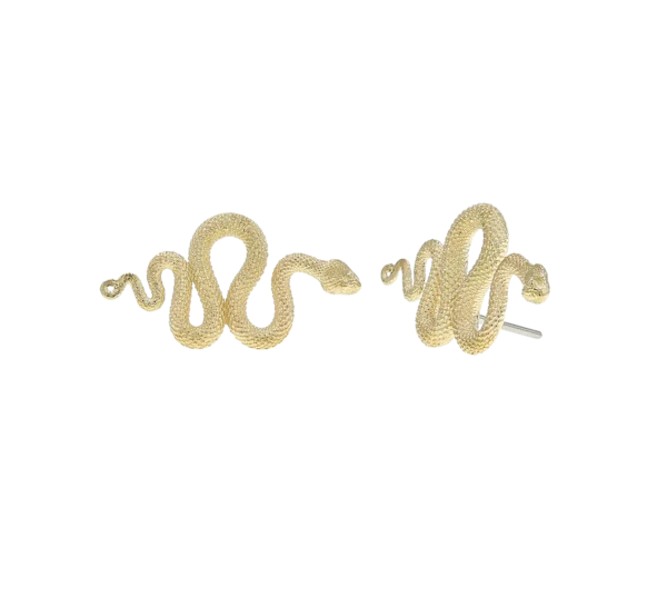 Threaded Snake - 18k Gold