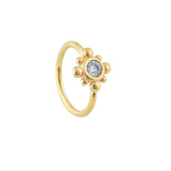 Burst Seam Ring - 14k Gold