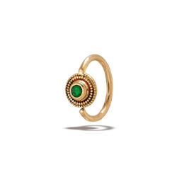 Milgrain Seam Ring - 14k Gold