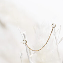 The Fox Accent Chain - 18k Gold