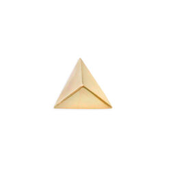 Tetra Pyramid - 14k Gold