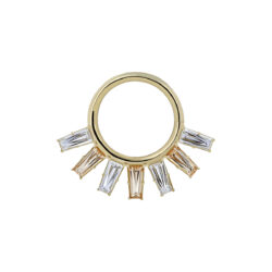 Josephine Seam Ring - 14k Gold