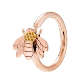 Bee Seam Ring - 14k Gold