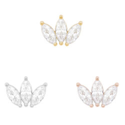 Petite Moet - 14k Gold