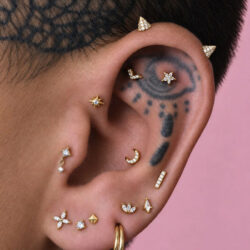 Alternative view of Petite Moet - 14k Gold